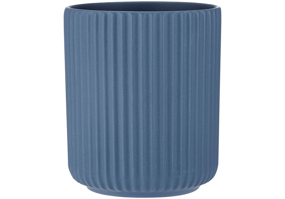 Linear Ribbed Tumbler - Blue