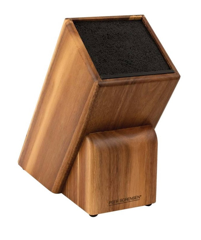 Knife Block Acaia (empty)
