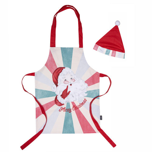 Kids Christmas Apron Set