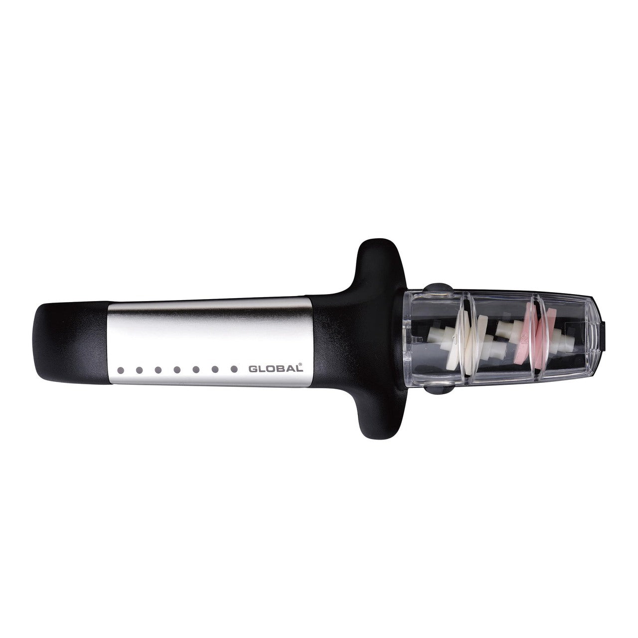 Global 2 Stage Ceramic Water Sharpener S/S