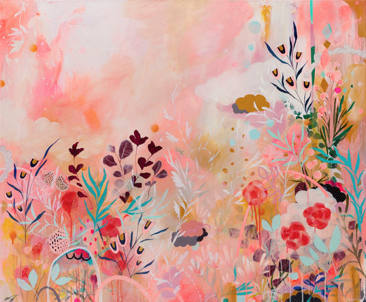 Lilli Rock Coaster - Native Floral Collection by The Colour English