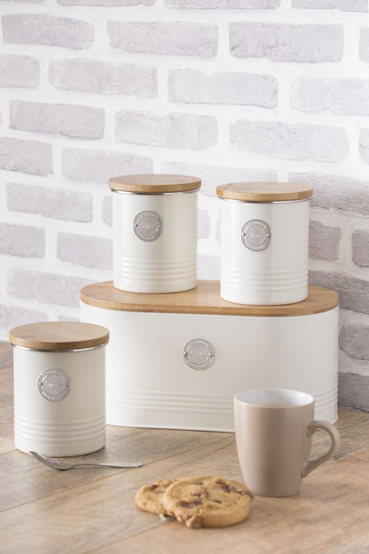 Typhoon Living Cream Cookie Canister