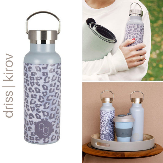 DRISS Drink Bottle Kirov Snow Leopard