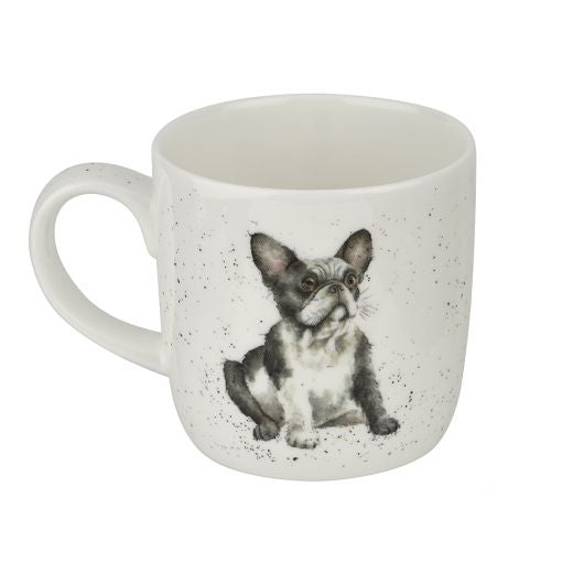 Royal Worcester Wrendale French Bull Dog Mug