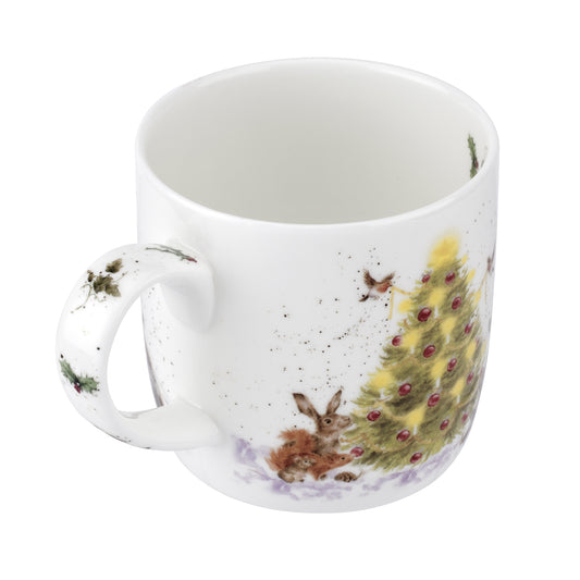 Royal Worcester Wrendale Christmas Tree Mug