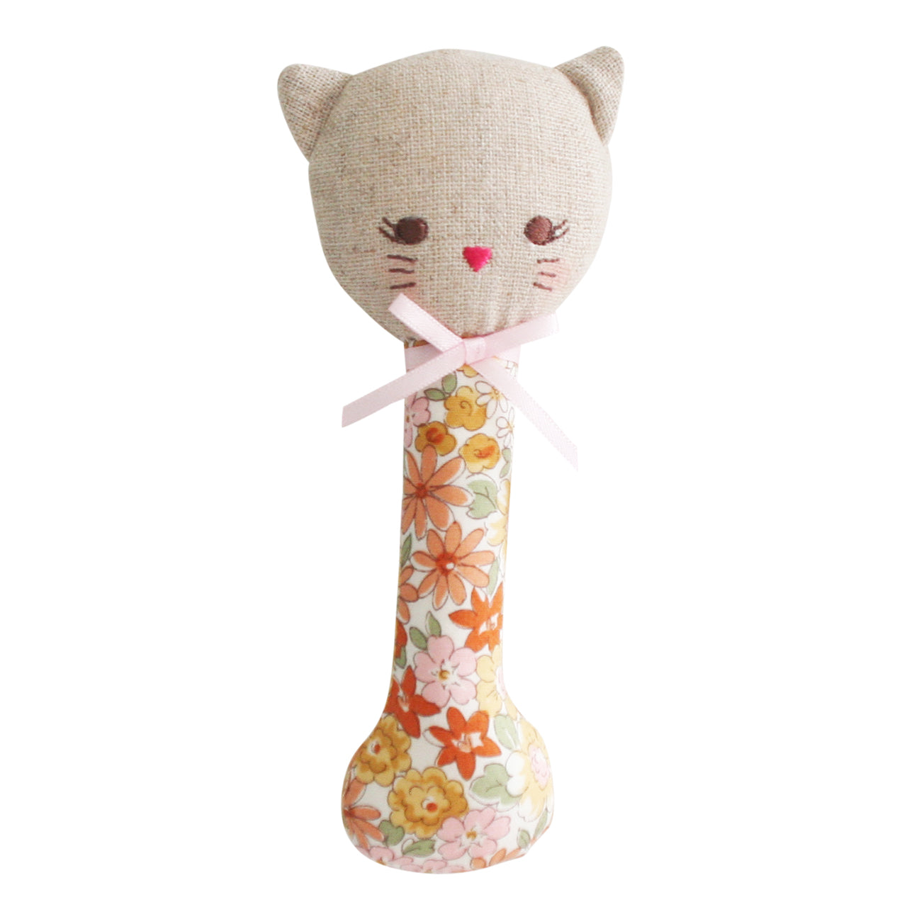 Rattle Kitty Stick Sweet Marigold A.W. Smith & Sons Gift & Homewares