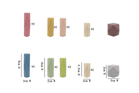 Wooden Stacking Rock