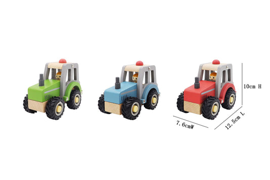 Calm & Breezy Tractor with Rubber Wheels