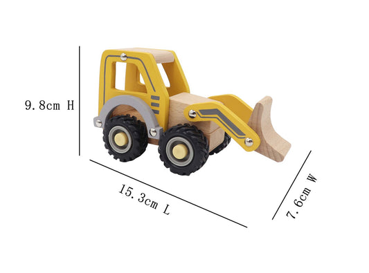 Calm & Breezy Bulldozer with Rubber Wheels