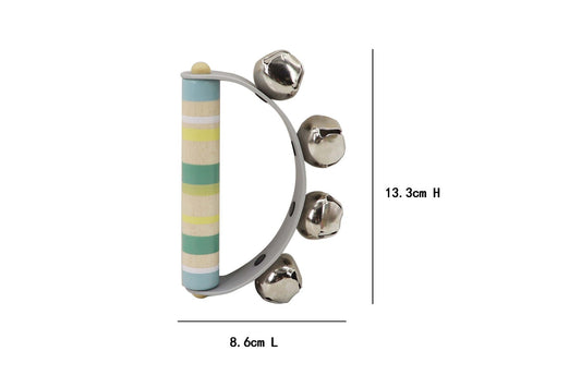 Calm & Breezy Wooden Hand Bell