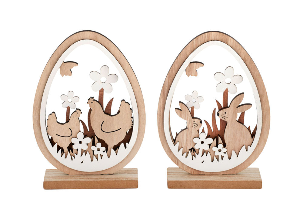 Chicken/Bunny MDF Egg