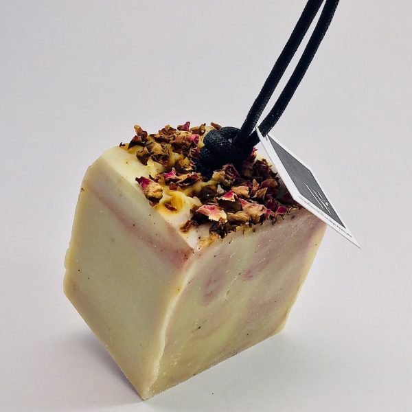 Soap On A Rope - Rose Geranium & Cedarwood