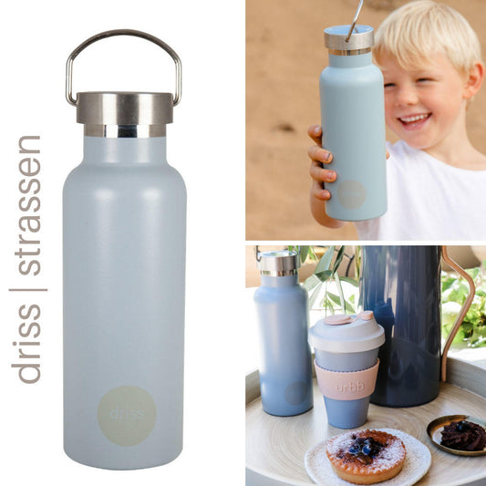 DRISS Drink Bottle Strassen Steel | Grey