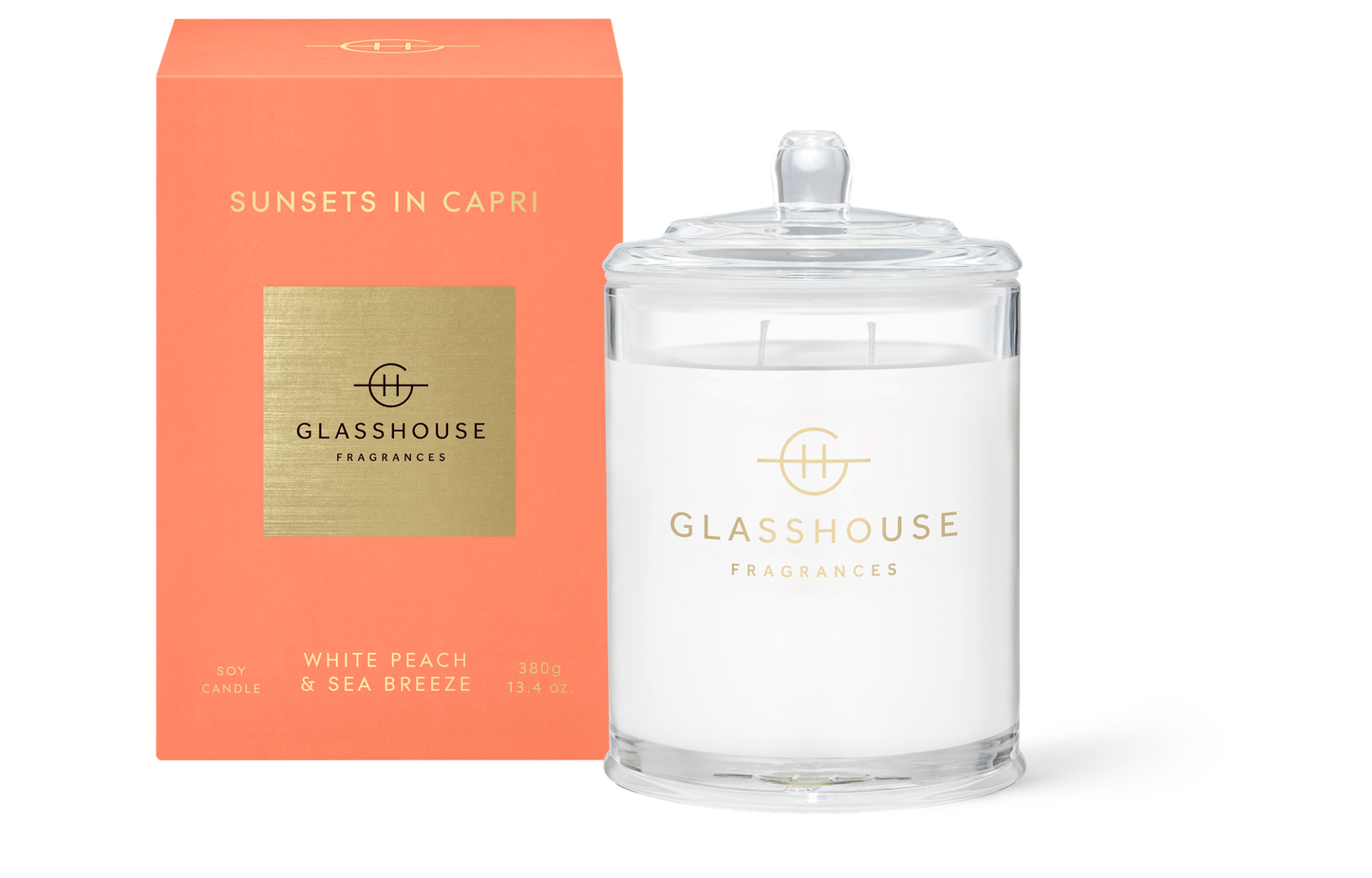 Sunsets In Capri | White Peach & Seabreeze 380g