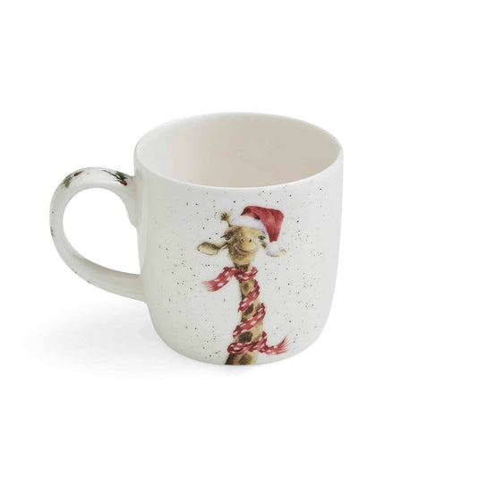 Royal Worcester Wrendale Ho Ho Ho Giraffe Mug