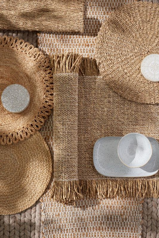 Alfie Table Runner Natural