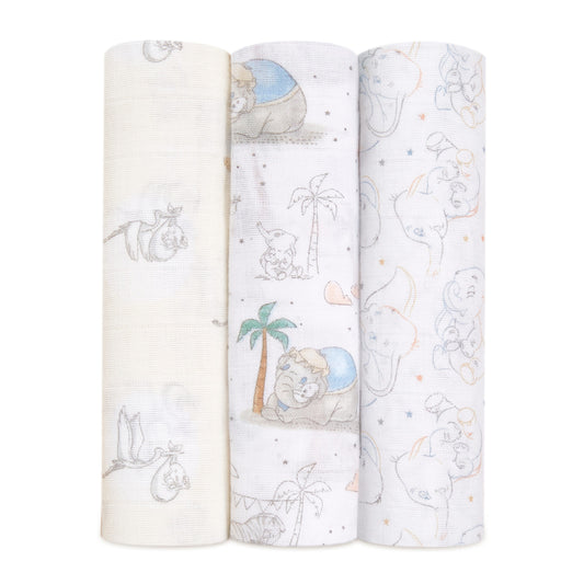 Swaddle My Darling Dumbo 3pk
