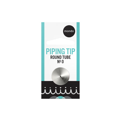 Mondo Round Piping Tip #0
