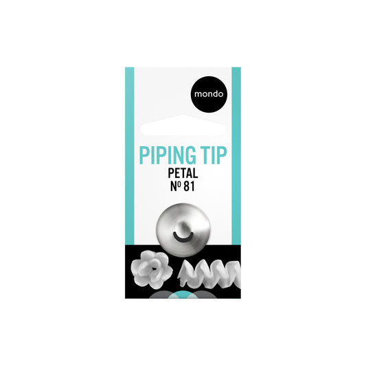 Mondo Petal Piping Tip #81