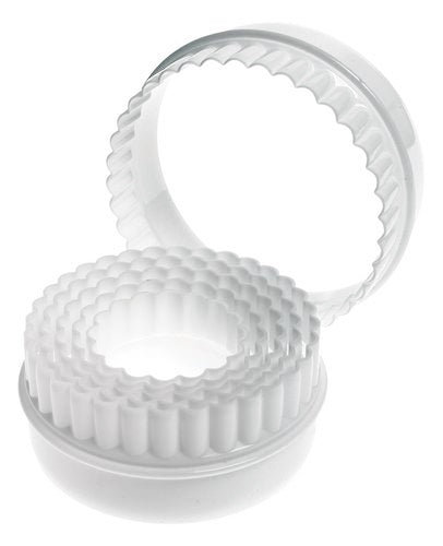 Mondo Cookie Cutters Round Double Sided set 6