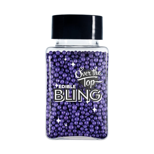 Over The Top Non Pareils Sprinkles - Purple 60g