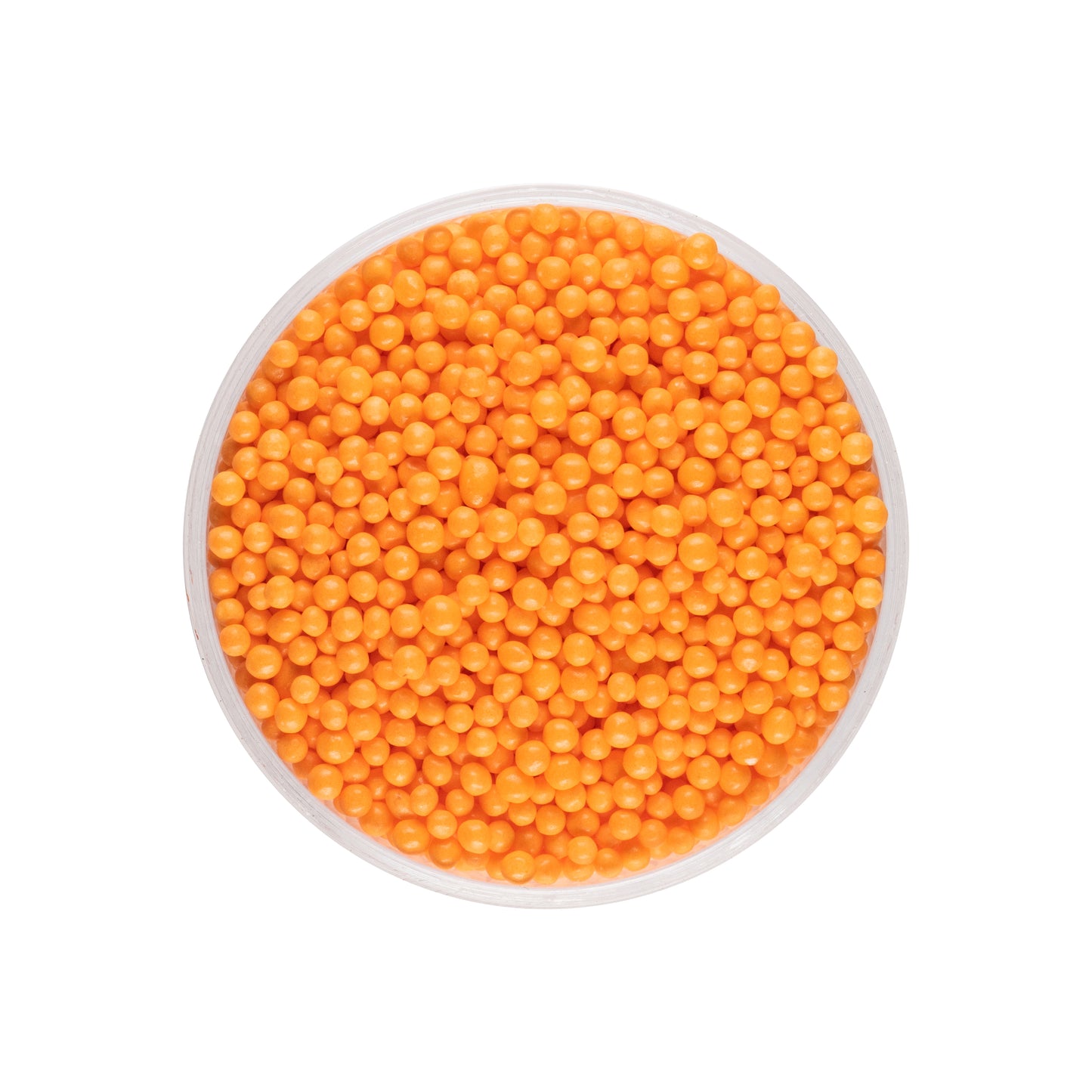 Over The Top Non Pareils Sprinkles - Orange 60g