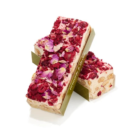 Raspberry & Vanilla Bean Nougat 150g