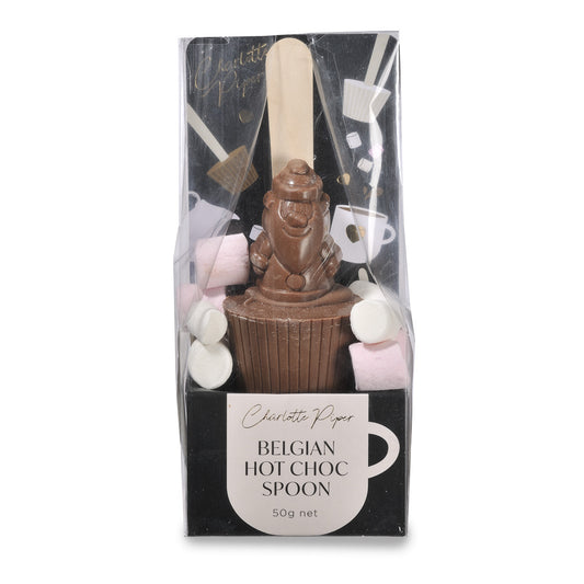 Hot Chocolate Father Christmas Spoon | Milk - Charlotte Piper 50g