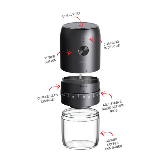 Rechargeable Portable Coffee Grinder