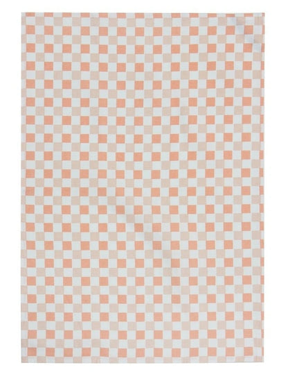 Daisy Printed Pink Tea Towel 4pk