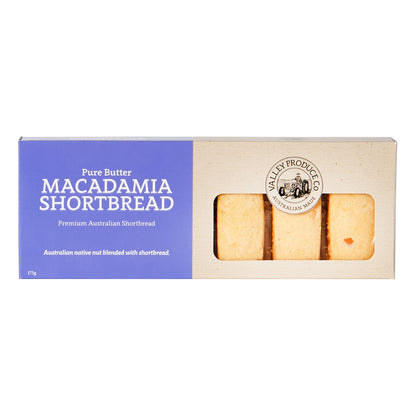 Valley Produce Company Macadamia Shortbread 175g