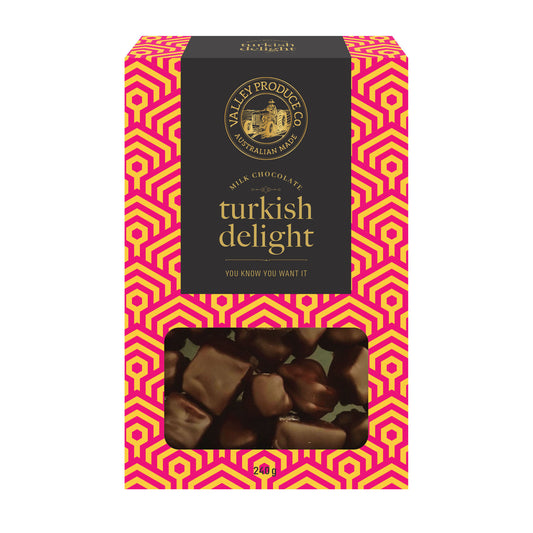 Chocolate Coated Turkish Delight 200g