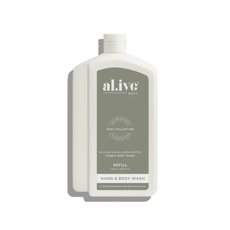 1LT Wash Refill - Willow Gum & Lemon Myrtle