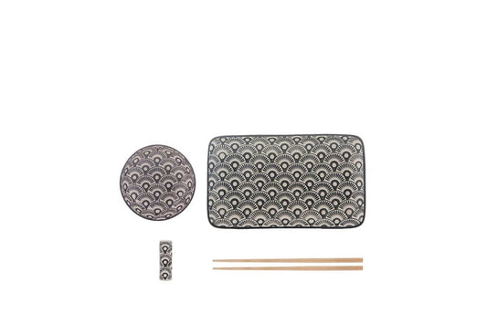 Nara Fan Serving Set