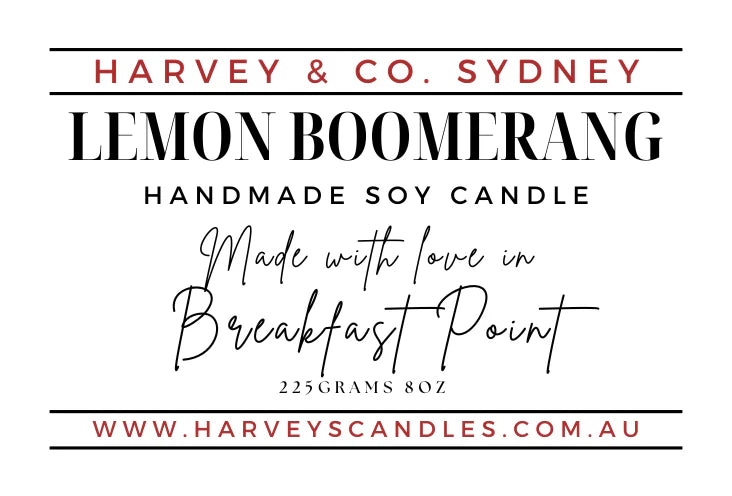 Candle | Lemon Boomerang