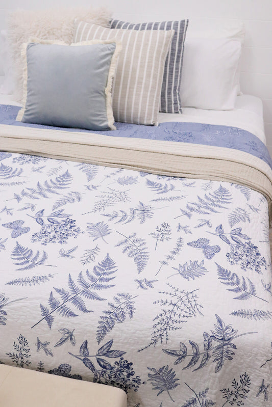 Bedspread Hamptons Botanical