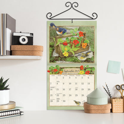 Birds in the Garden 2025 Wall Calendar