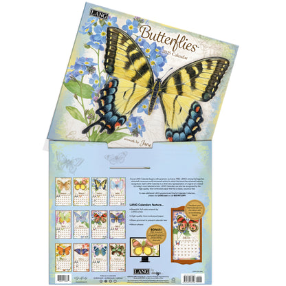 Butterflies 2025 Wall Calendar