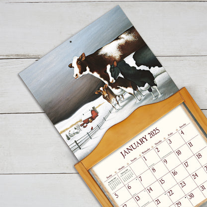 Cows Cows Cows 2025 Wall Calendar