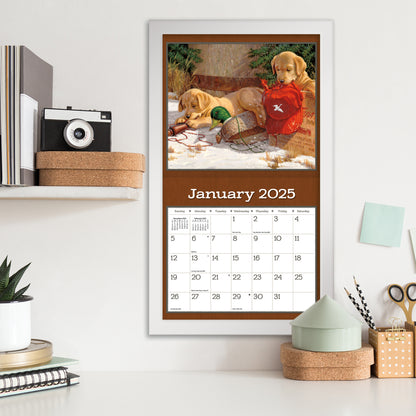 Puppy 2025 Wall Calendar
