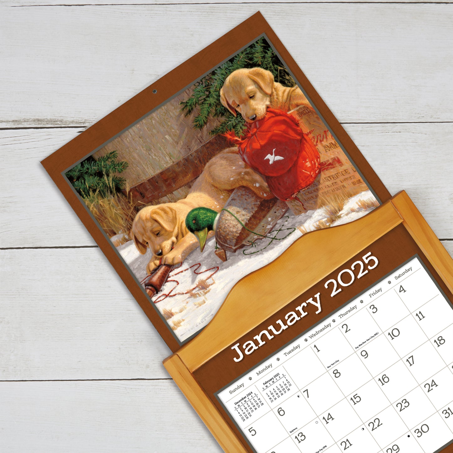 Puppy 2025 Wall Calendar
