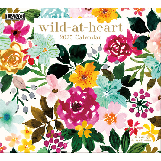 Wild At Heart 2025 Wall Calendar