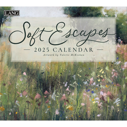 Soft Escapes 2025 Wall Calendar