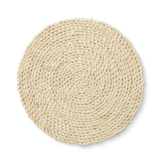 Braided Light Natural Placemat