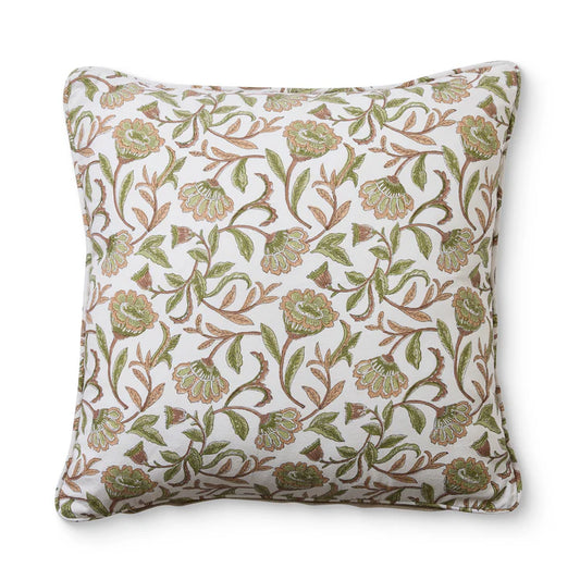 Summer Garden Cushion | Pink/Green