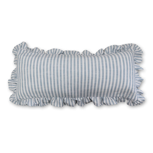 Ruffles Cushion | Blue