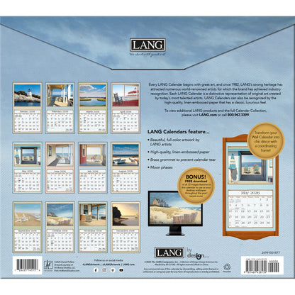 Seaside 2026 Wall Calendar