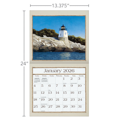 Seaside 2026 Wall Calendar
