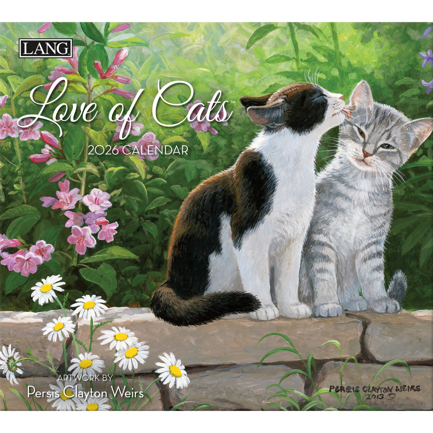 Love of Cats 2026 Wall Calendar
