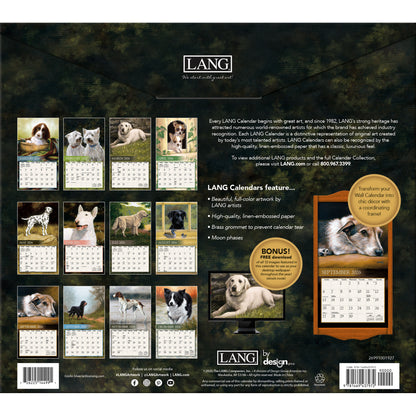 Love of Dogs 2026 Wall Calendar